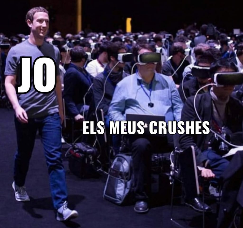 Meme sobre com els meus crushes passen de mi