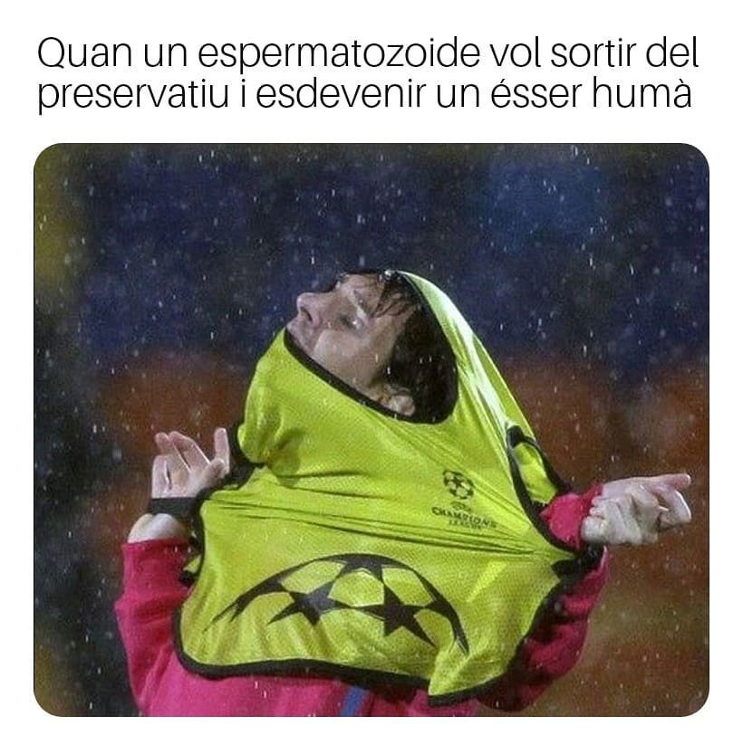 Meme Leo Messi espermatozoide