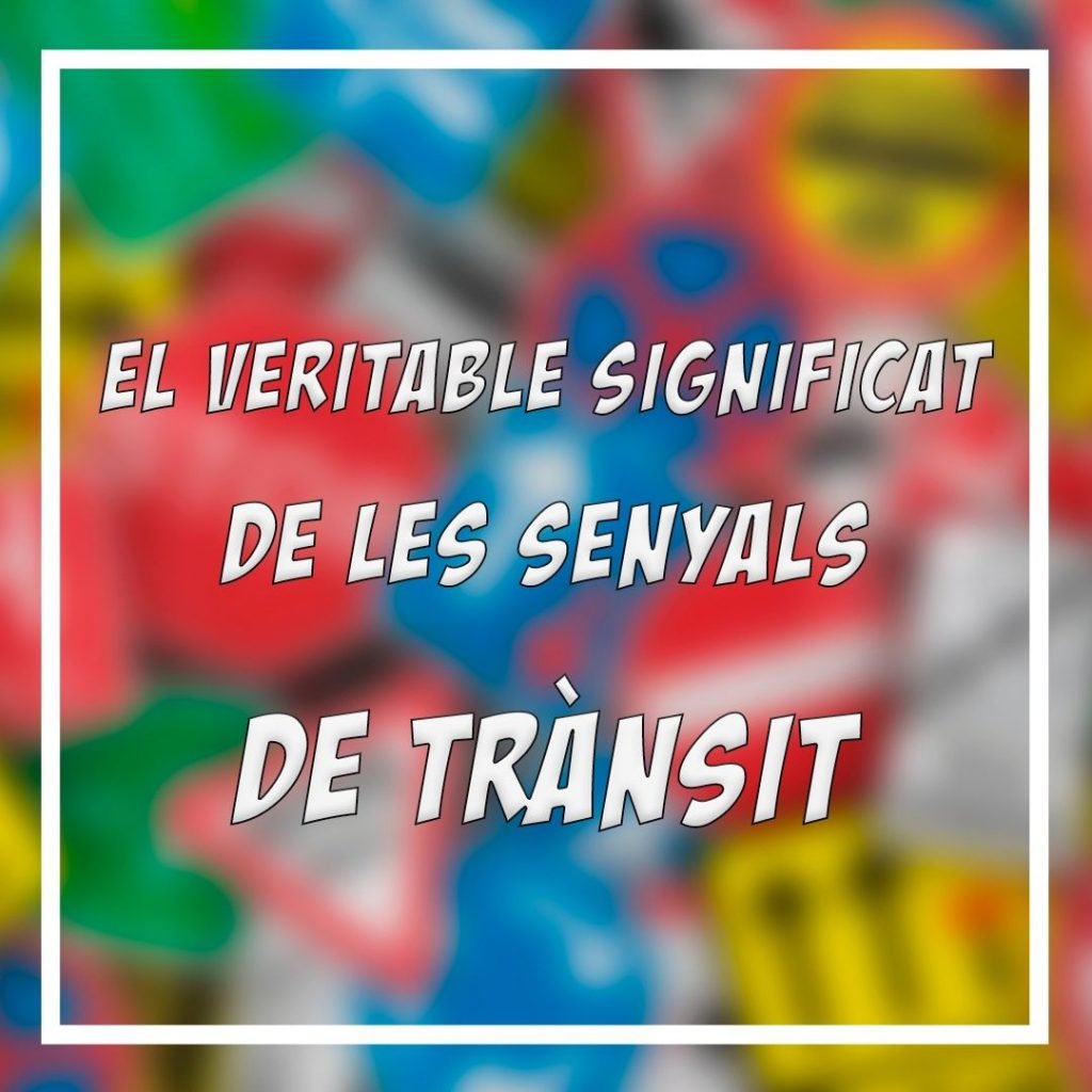 Meme senyals de trànsit