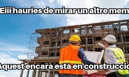 Meme en Construcció